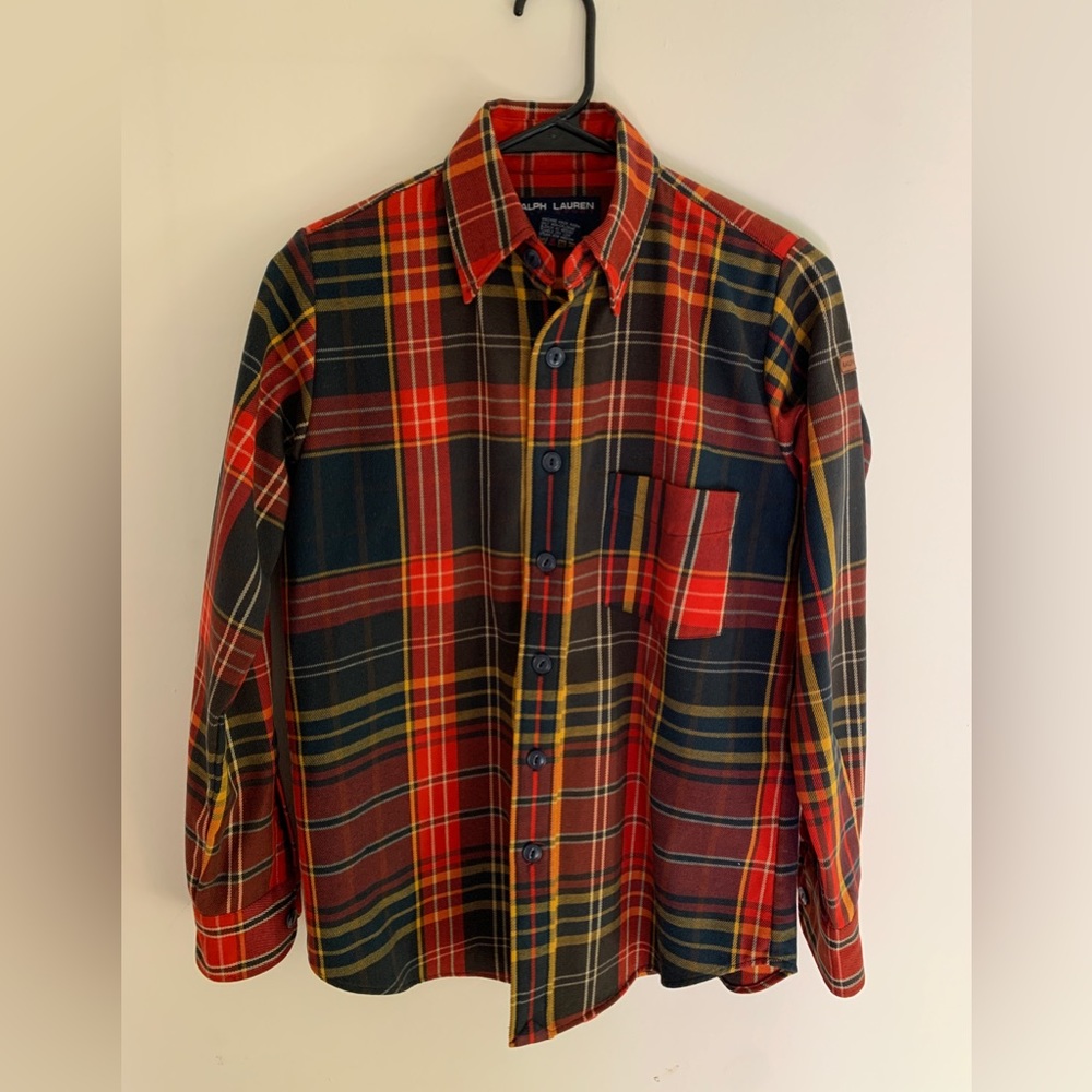Ralph Lauren Polo Sport plaid button shirt